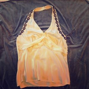 Beaded tank top